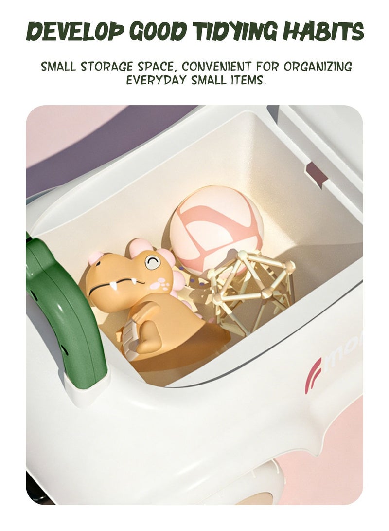 شاربدو دراجة التوازن للأطفال، مركبة توازن ذات أربع عجلات، دراجة توازن للرضع، للفتيان والبنات من عمر 1 إلى 6 سنوات، داخلية وخارجية - Image 2